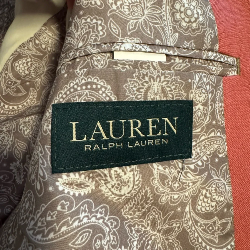 Lauren Ralph Lauren Nantucket Red Blazer - Picture 4 of 4